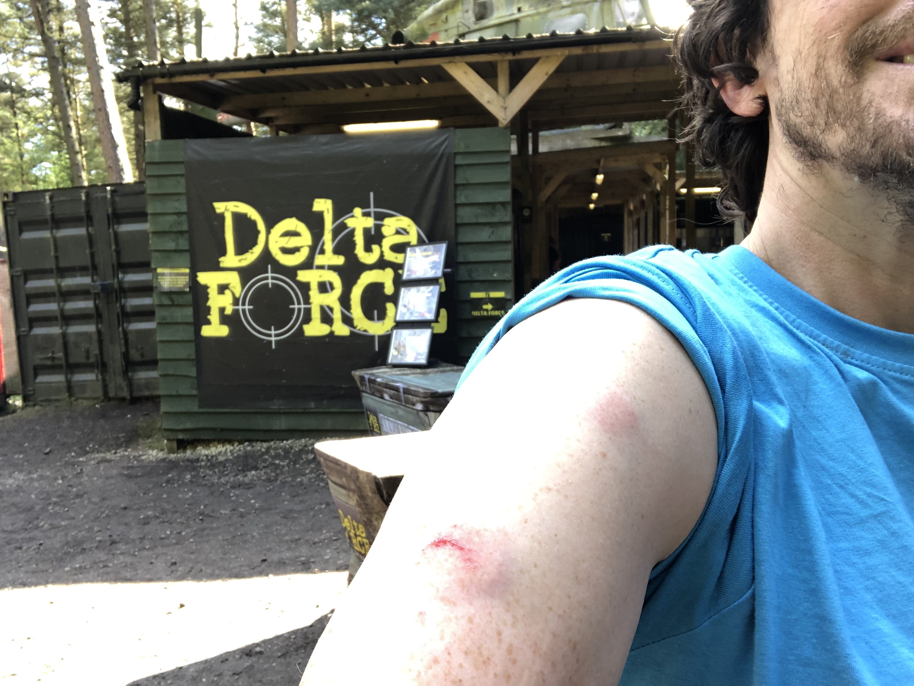 Just got to say how totally brilliant paintballing is at Delta Force in