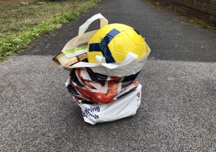 268. Aldi shop and a football. Ethical Much